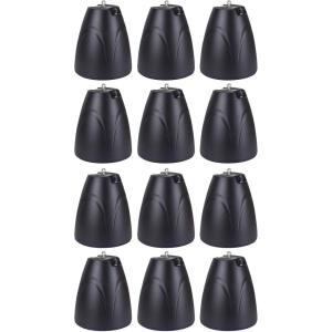 imageRockville PEN65T Black 65quot 70V100V8Ohm Hanging Pendant Speakers Clear Sound Easy Install Durable Build Perfect for Restaurants and Bars 12 Item