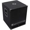 imageRockville RBG15S Powered PA Subwoofer with Casters 15quot 1600W Deep Bass DSP Limiter Adjustable Crossover Pole Mount Perfect for Live Events