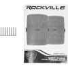 imageRockville WET7020B Pair 525quot 70V Commercial Wall Speakers IP55 Waterproof 4Way Swivel Bracket 40W RMS for Restaurants and PatiosWhite