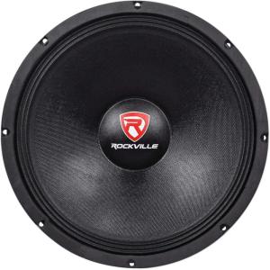 imageRockville RVW1500P8 1500W Peak750W RMS 15quot Raw DJ Subwoofer 8 Ohm 70 oz Magnet Kevlar Cone 25quot Voice Coil 103dB Sensitivity Pro Audio for DJs ampamp Live Events4 Ohm