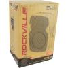 imageRockville BPA15 800W Peak200W RMS Powered 15 PA Speaker Bluetooth USBSD FM Radio 2Band EQ Remote Lightweight Durable for DJs and Live Events