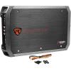 imageRockville RV53A Bundle 4 525 in 1200Watt 3Way Car Speakers 200Watt RMS RXAF1 1600Watt Peak400Watt RMS 4Channel Amplifier RWK42 4Gauge Amp Wiring Kit 6Items