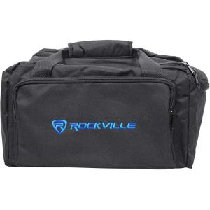 imageRockville RLB80 Universal Travel Bag Fits 4x Slim Par LightsControllerCables