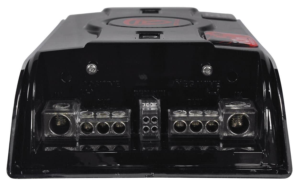 imageRockville RWK0CU Bundle 0 AWG Complete Amp Installation Wire Kit RXC50D v2 50Farad 24V Car Audio Capacitor with Voltage amp Amperage Meter 2Items