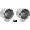 imageRockville 2 MAC90S 8 360 Degree Swivel Chrome Surface Mount Speaker Pods