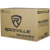 imageRockville RKL65MBW 65 700W Marine Speakers 4 Ohm LED Lights CEA Compliant Coaxial Waterproof BlackWhite Grilles for Boats ATVs UTVs 5Pair