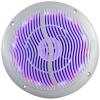imageRockville RMC65LS 65 2Way Silver Marine Speakers 600W Peak150W RMS MultiColor LED Remote Waterproof for Boats amp Outdoor Audio 4Piece