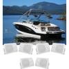 image6 Rockville HP5S 525 Marine Box Speakers with Swivel Bracket for Boats
