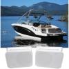 imagePair RockvilIe HP65S 65 Marine Box Speakers with Swivel Bracket for Boats