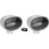 imageRockville 2 MAC69S 6x9 360 Degree Swivel Chrome Surface Mount Speaker Pods