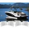 imageRockville 4 HP5S 525 Marine Box Speakers with Swivel Bracket for Boats