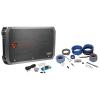 imageRockville RXDM3 Bundle 4000Watt Peak1000Watt DynoCertified RMS Mono 1Ohm Amplifier RWK4CU 4 Gauge 100 Copper Complete Amp Installation Wire Kit 2Items