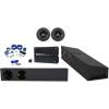 imageRockville W8K9D4 Bundle 2 8 in 2000W Peak Car Audio Subwoofers KryptonM3 Mono Car Amplifier Dual 8 in Subwoofer Box RWK41 4Gauge Car Amp Wiring Kit 6Items