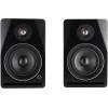 imageRockville APM5D V2 525Inch Powered Studio Monitor Speakers Pair Dark Wood BluetoothDark Wood