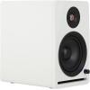 imageRockville APM5D V2 525Inch Powered Studio Monitor Speakers Pair Dark Wood BluetoothWhite
