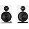 imageRockville APM8B V2 8Inch Powered Studio Monitor Speakers Pair Black BluetoothWhite