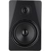 imageRockville APM8W Powered USB Studio Monitor Speaker Pair in White 8 2Way 500W EQ MDF Wood RCAXLR Perfect for Studios Recording MusicBlack