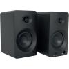imageRockville ASM4 Powered Studio Monitor Speaker Pair 4 2Way 200W Black Bluetooth Optical Input Perfect for Studio Monitoring Computer Speakers