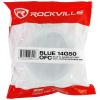 imageRockville Blue 14G50 OFC 14 Gauge 50 Foot 100 OFC Copper Speaker Wire Tinned MarineGrade Jacket Flexible Stranded Design for Car Marine Outdoor amp Home AudioBlue
