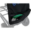 imageRockville CARTACC 5 Pocket Accessory Bag for Rock Cart Pro Durable 600D Polyester RainResistant Secure DRing Clips for DJs and Event Vendors
