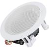 imageRockville CC4T White 4 70V InCeiling Speaker Paintable FlushMount Grill Swivel Tweeter 8Ohm Compatible Perfect for Restaurants Offices and Commercial AudioWhite