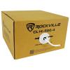 imageRockville CL165004 16 AWG 500ft 4 Conductor Speaker Wire CL2 Rated InCeiling Installation High Purity Copper Flexible PVC Jacket for Home Theater and MultiRoom Audio500 Foot 4 Conductor