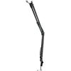 imageRockville DMS40 40Inch Studio Microphone Boom Arm Stand Aluminum Desk Clamp 360 degree Rotation Steel Frame ABS Mic Clip for Podcasting and Streaming30