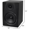 imageRockville DPM6B 65 2Way 210W Black ActivePowered Studio Monitor SpeakerBlack