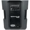 imageRockville DX15 2000W 15 Powered PA Speaker 2Channel Mixer XLR amp 14 Inputs DualAngle Pole Mount Stage Monitor Angle Perfect for Live Sound Events Venues amp DJs15