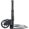 imageRockville GigMate 154 lbs DJMusician Aluminum Trolley Hand Truck Folds Flat Large Rubber Wheels Bungee Cord Included Adjustable Height for DJs and Musicians Transporting Gear
