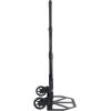imageRockville GigMate 154 lbs DJMusician Aluminum Trolley Hand Truck Folds Flat Large Rubber Wheels Bungee Cord Included Adjustable Height for DJs and Musicians Transporting Gear