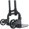 imageRockville GigMate 154 lbs DJMusician Aluminum Trolley Hand Truck Folds Flat Large Rubber Wheels Bungee Cord Included Adjustable Height for DJs and Musicians Transporting Gear