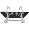imageRockville KS2 Shelf for ZStand or XStand DJ Table 150 lbs Capacity Ventilation Holes Foam Padding Perfect for DJs and Musicians