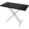 imageRockville KS2 Shelf for ZStand or XStand DJ Table 150 lbs Capacity Ventilation Holes Foam Padding Perfect for DJs and Musicians