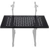imageRockville KS2 Shelf for ZStand or XStand DJ Table 150 lbs Capacity Ventilation Holes Foam Padding Perfect for DJs and Musicians
