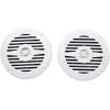 imageRockville MS525W Bundle 2 525 Aluminum Surface Mount Boat Speakers 200W Peak100W RMS Each Pair MAC525W 525 Speaker Pod Enclosures White Pair MAC360W 360 Swivel Mount Clamps 3Items