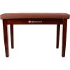 imageRockville PB7 White Thailand Wood Piano Bench Padded Comfort Storage Compartment for Pianists and Keyboard PlayersBrown