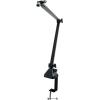 imageRockville RBOOM 34 34Inch Boom Arm Studio Podcast Mic Stand ABS Desk Clamp Adjustable 3Area Articulation 360 degree Rotation Steel Arm for Podcasting and Streaming