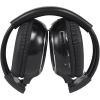 imageRockville RFH3 Wireless IR Car Headphones DualChannel 40mm Mylar Drivers Foldable Up to 48h Playback for Car Monitors and Road Trips