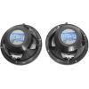imageRockville RKL80MB Bundle Pair 8in 900Watt Peak  450Watt RMS 2Way Marine Boat Speakers with LEDs Pair MAC80B 77in Black Aluminum Wakeboard Tower Speaker Pod Enclosures 2Items