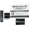 imageRockville RPA60BT V2 1000 Watt 2Channel Amplifier Mixer Bluetooth USB Mic Inputs EQ Controls for DJs and KaraokeMics not included