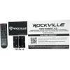 imageRockville RPA60BT V2 1000 Watt 2Channel Amplifier Mixer Bluetooth USB Mic Inputs EQ Controls for DJs and KaraokeWith wireless mics