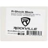 imageRockville RShock Black Metal Shock Mount for Studio Condenser Microphones 4348mm Fit AntiVibration Design Durable Build for Podcasting and Recording