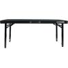 imageRockville RTBL4 Adjustable Height DJ Table Folding Legs 20x60 Inch Portable NonSlip Surface Carry Bag Included for Mobile DJs and Event Performers