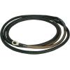 imageRockville RWK8ATV 8 AWG OFC Copper Amp Installation Wire Kit Durable Power and Ground Cables Complete Accessory Set for RZRATVUTV Audio Systems