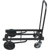 imageRockville Rock Cart OffRoad DJ Transport Cart Big Wheels Smooth Casters Wheel Locking 700lbs Capacity Folding Steel Perfect for Gigs amp EventsROCK CART OFFROAD
