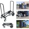 imageRockville Rock Cart OffRoad DJ Transport Cart Big Wheels Smooth Casters Wheel Locking 700lbs Capacity Folding Steel Perfect for Gigs amp EventsROCK CART OFFROAD