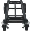 imageRockville Rock Cart OffRoad DJ Transport Cart Big Wheels Smooth Casters Wheel Locking 700lbs Capacity Folding Steel Perfect for Gigs amp EventsROCK CART OFFROAD