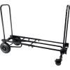 imageRockville Rock Cart OffRoad DJ Transport Cart Big Wheels Smooth Casters Wheel Locking 700lbs Capacity Folding Steel Perfect for Gigs amp EventsRock Cart Pro