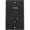 imageRockville VOL70200 Black 200W 70V Volume Control Zone Controller Single Gang 12Step Attenuation Detachable EuroBlock for MultiZone Audio SystemsBlack